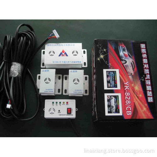CE: Car Gas detector with two sensors